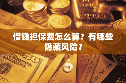 济南借钱担保费怎么算？有哪些隐藏风险？
