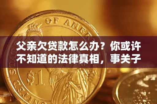 济南父亲欠贷款怎么办？你或许不知道的法律真相，事关子女未来