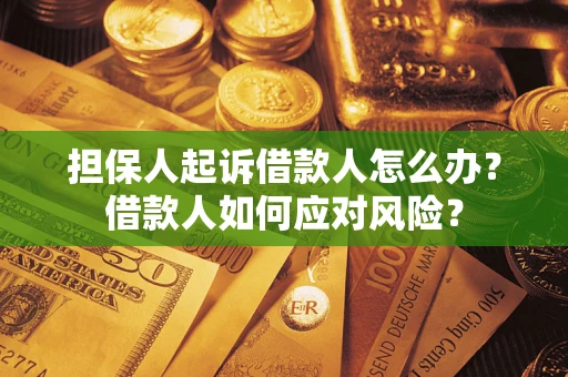 济南担保人起诉借款人怎么办？借款人如何应对风险？