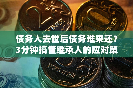 济南债务人去世后债务谁来还？3分钟搞懂继承人的应对策略